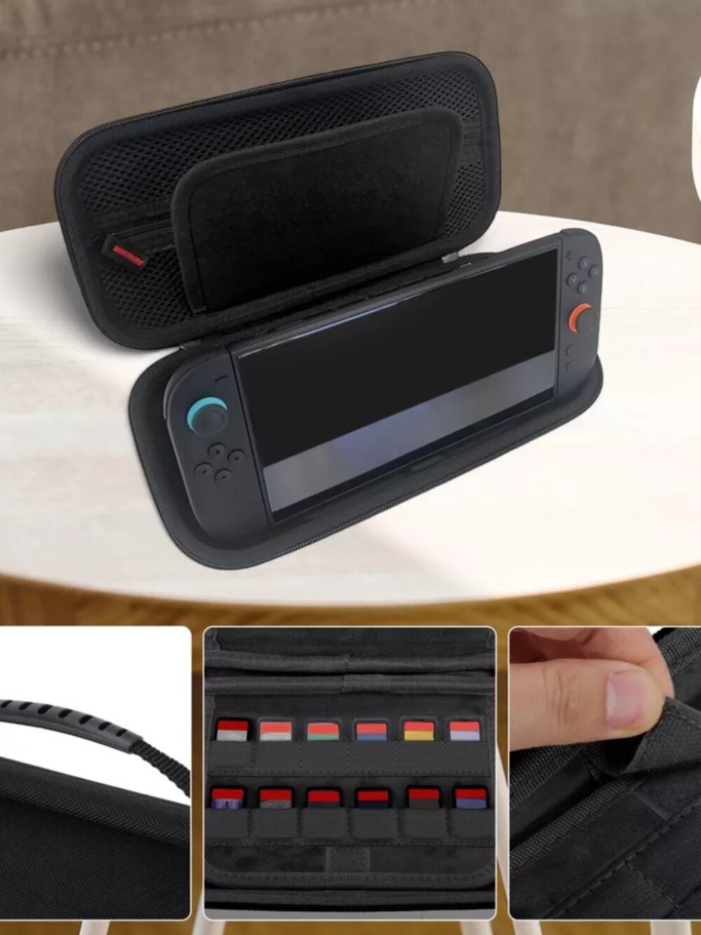 Unique Bargains Case for Switch 2 Black - Picture 6 of 6